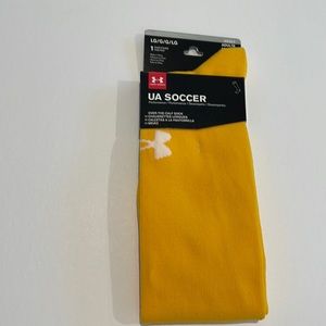Under Armour Over the Calf Solid Soccer Socks Size Large Adult 9 - 12